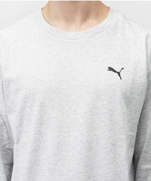 PUMA(プーマ)の「プーマ PUMA LOGO LAB MX LS Tシャツ_(Tシャツ/カットソー・メンズ・ブラック/グレー・M/LL/L)」の5枚目の写真