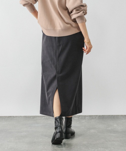 GLOBAL WORK（グローバルワーク）の「イージーケアコーデュロイスカート/575181（スカート・レディース・ブラウン系その他6/グレー系その他/ダークブラウン/ダークグレー/ベージュ系その他3/ワインレッド・SMALL/LARGE/MEDIUM）」の22枚目の写真