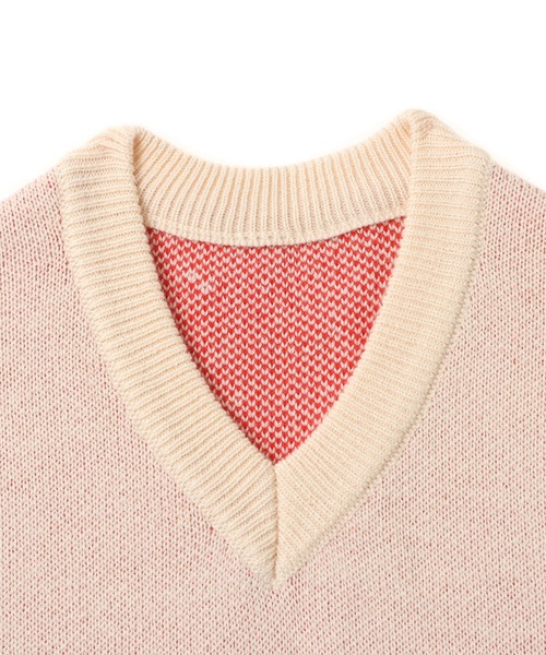 atmos pink（アトモスピンク）の「MARIA SAKURAI x atmos pink Ghost Knit Vest / マリア サクライ アトモス ピンク ゴースト ニット ベスト 【SP】（ベスト・レディース・ベージュ/グリーン/ブラウン・FREE）」の7枚目の写真