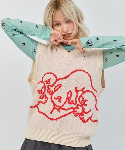 PHENOMENON ピンク・ベージュ迷彩ジャケット PHENOMENON ピンク