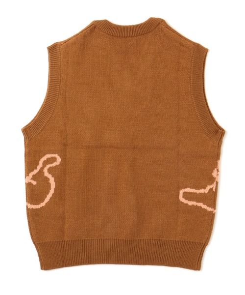 atmos pink（アトモスピンク）の「MARIA SAKURAI x atmos pink Ghost Knit Vest / マリア サクライ アトモス ピンク ゴースト ニット ベスト 【SP】（ベスト・レディース・ベージュ/グリーン/ブラウン・FREE）」の18枚目の写真