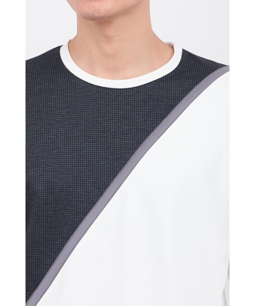 TORNADO MART（トルネードマート）の「ﾊｳﾝﾄﾞﾄｩｰｽﾓｻﾞｲｸｶｯﾄｿｰ（Tシャツ/カットソー・メンズ・ブラック/ホワイト・MEDIUM/LARGE/LL）」の7枚目の写真