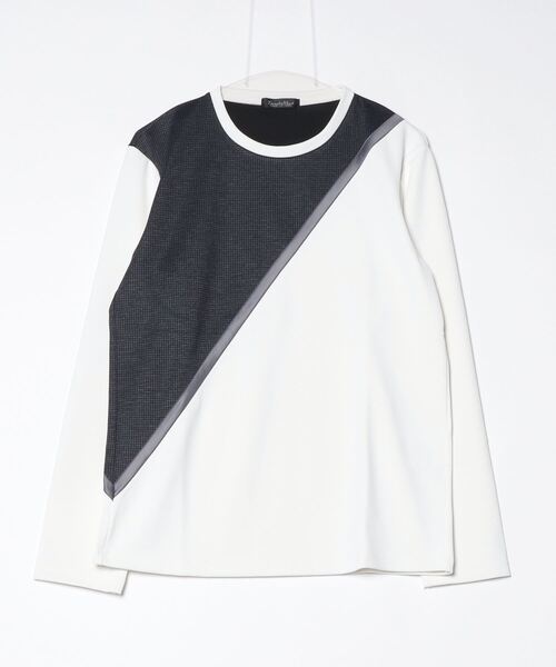 TORNADO MART（トルネードマート）の「ﾊｳﾝﾄﾞﾄｩｰｽﾓｻﾞｲｸｶｯﾄｿｰ（Tシャツ/カットソー・メンズ・ブラック/ホワイト・MEDIUM/LARGE/LL）」の9枚目の写真