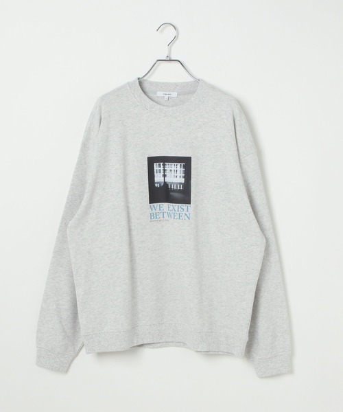 GLOBAL WORK（グローバルワーク）の「ソフトタッチスウェット/ロゴ/580798（スウェット・メンズ・ブラック/カーキ/ワインレッド/グレー/グレー系その他4/ホワイト・SMALL/MEDIUM/LARGE/X-LARGE）」の17枚目の写真