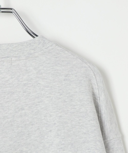 GLOBAL WORK（グローバルワーク）の「ソフトタッチスウェット/ロゴ/580798（スウェット・メンズ・ブラック/カーキ/ワインレッド/グレー/グレー系その他4/ホワイト・SMALL/MEDIUM/LARGE/X-LARGE）」の16枚目の写真