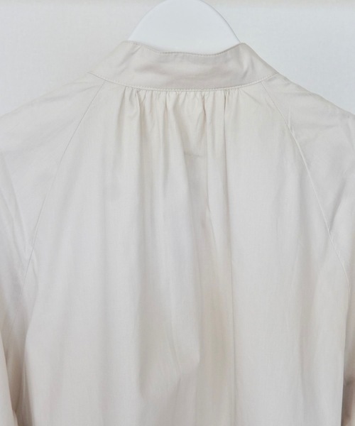 ZOZOMARKET(ゾゾマーケット)の「ラグランバンドカラークロップドブラウス-ZOZOMARKET by ハヤシアンナ(シャツ/ブラウス・レディース・ライトベージュ・マルチサイズ)」の14枚目の写真