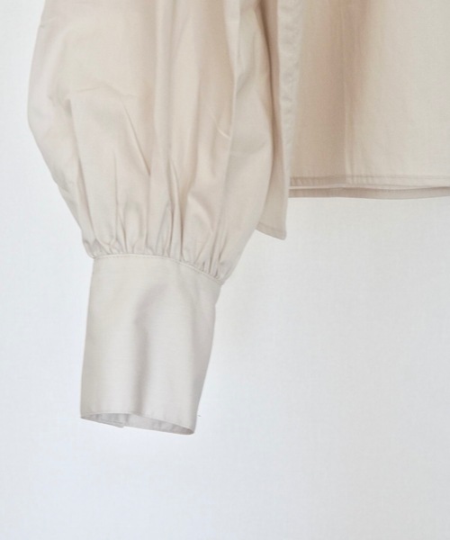 ZOZOMARKET(ゾゾマーケット)の「ラグランバンドカラークロップドブラウス-ZOZOMARKET by ハヤシアンナ(シャツ/ブラウス・レディース・ライトベージュ・マルチサイズ)」の15枚目の写真