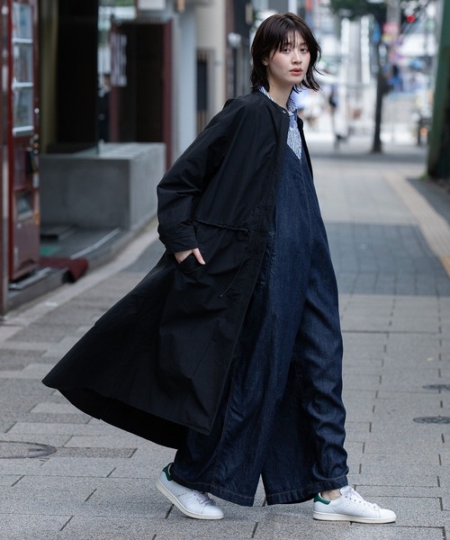 Munich（ミューニック）の「ナイロンコットンタッサーモッズコート（モッズコート・レディース・ブラック/アイボリー/ブラウン・FREE）」の15枚目の写真