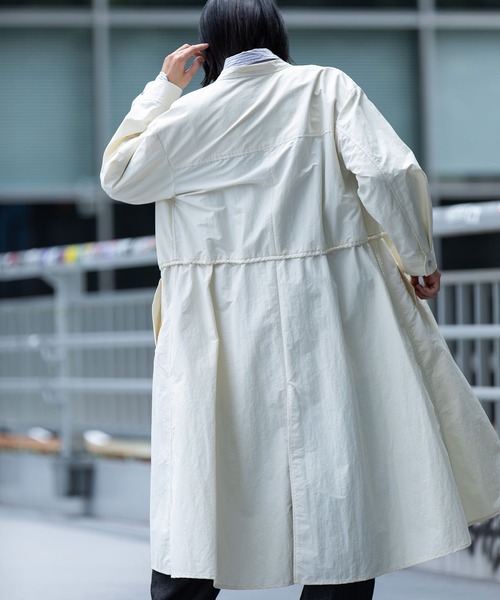 Munich（ミューニック）の「ナイロンコットンタッサーモッズコート（モッズコート・レディース・ブラック/アイボリー/ブラウン・FREE）」の19枚目の写真