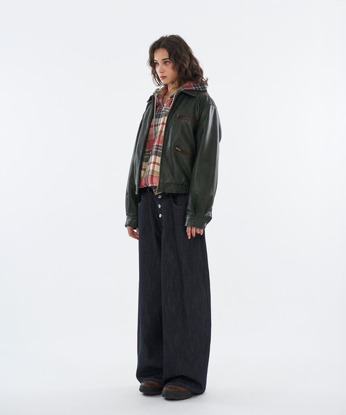 VINTAGE LIKE SHORT BLOUSON / ヴィンテージライクショートブルゾン