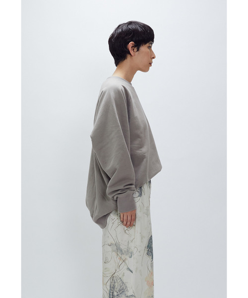 1er Arrondissement(プルミエアロンディスモン)の「【WEB限定カラーあり】<SOLto (ソルト)>レースアップスウェット(Tシャツ/カットソー・レディース・ブラウン系/ブルー系その他5/ダークネイビー・M)」の5枚目の写真