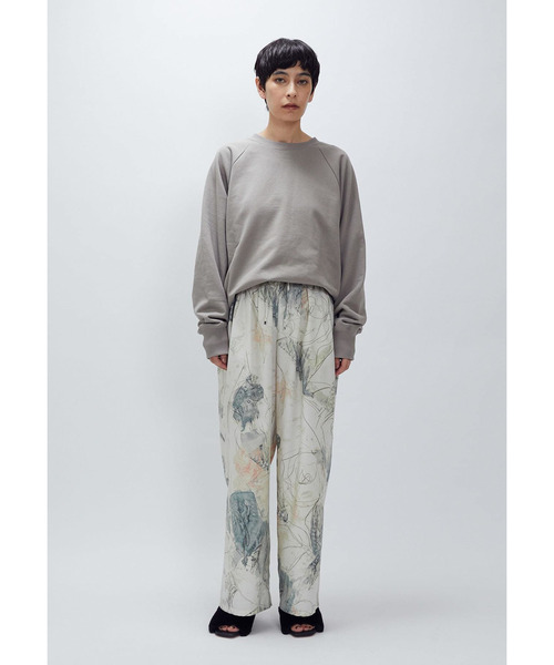 WEB限定カラーあり】＜SOLto (ソルト)＞レースアップスウェット（T