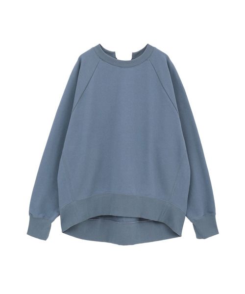 1er Arrondissement(プルミエアロンディスモン)の「【WEB限定カラーあり】<SOLto (ソルト)>レースアップスウェット(Tシャツ/カットソー・レディース・ブラウン系/ブルー系その他5/ダークネイビー・M)」の18枚目の写真