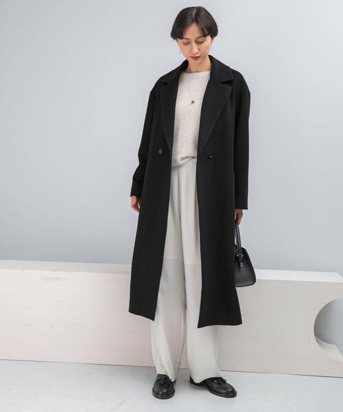 セール】カシミヤビーバーチェスターコート（チェスターコート