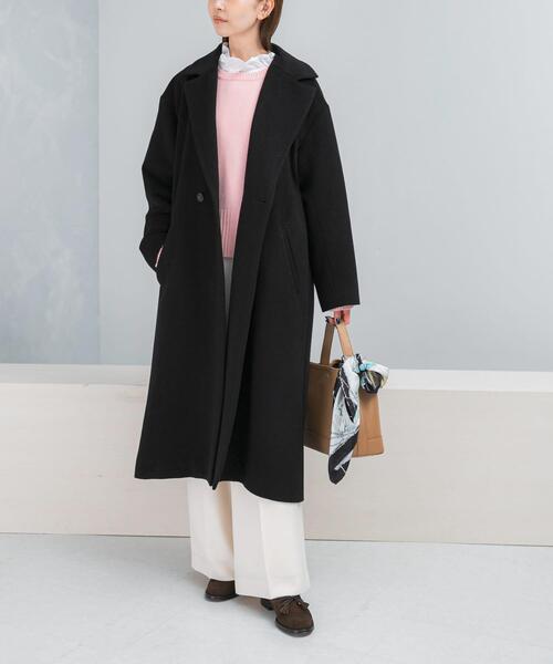 カシミヤビーバーチェスターコート（チェスターコート）｜URBAN