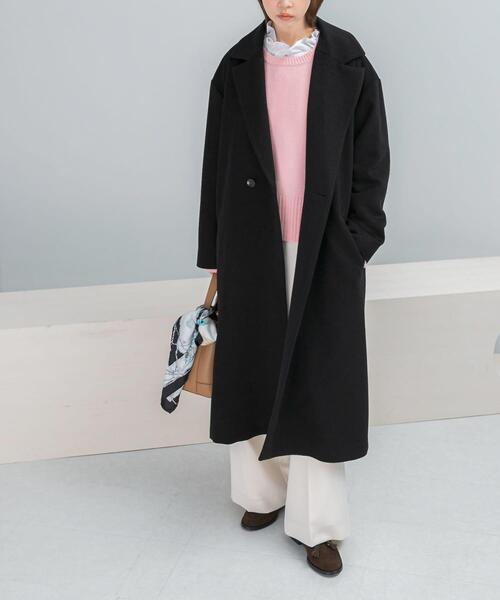 セール】カシミヤビーバーチェスターコート（チェスターコート