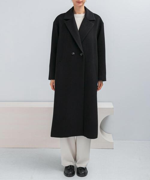 セール】カシミヤビーバーチェスターコート（チェスターコート