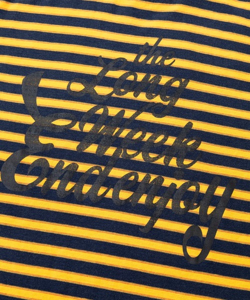go slow caravan(ゴースローキャラバン)の「GENTIL/ジャンティー マルチボーダー モックネック ロンTEE(Tシャツ/カットソー・レディース・ホワイト/ブラウン/ネイビー・FREE)」の5枚目の写真