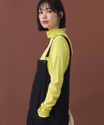 OMNES | テレコタートルネック ロングスリーブ トップス(Tシャツ/カットソー)