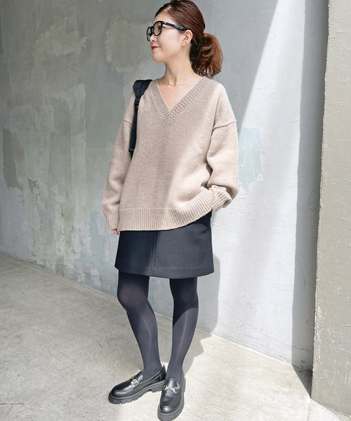 セール】《追加》メルトンAラインミニスカート（スカート）｜Spick