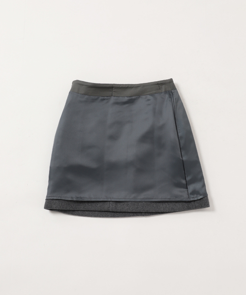 セール】《追加》メルトンAラインミニスカート（スカート）｜Spick