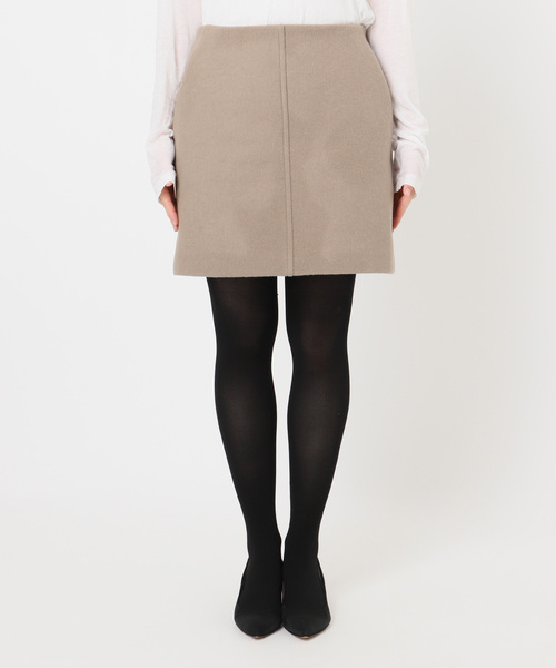 セール】《追加》メルトンAラインミニスカート（スカート）｜Spick