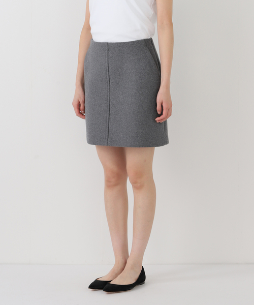 セール】《追加》メルトンAラインミニスカート（スカート）｜Spick