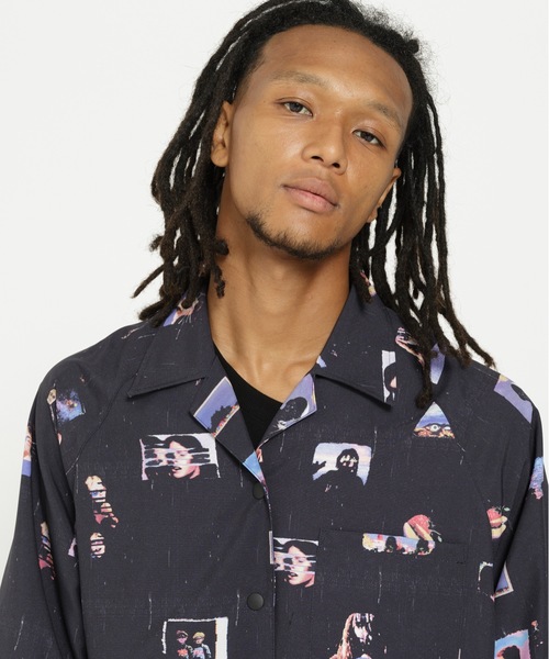 STOF(ストフ)の「PEDESTRIAN OVERSIZED SHIRT(シャツ/ブラウス・メンズ・ブラック/グリーン・S/M)」の3枚目の写真