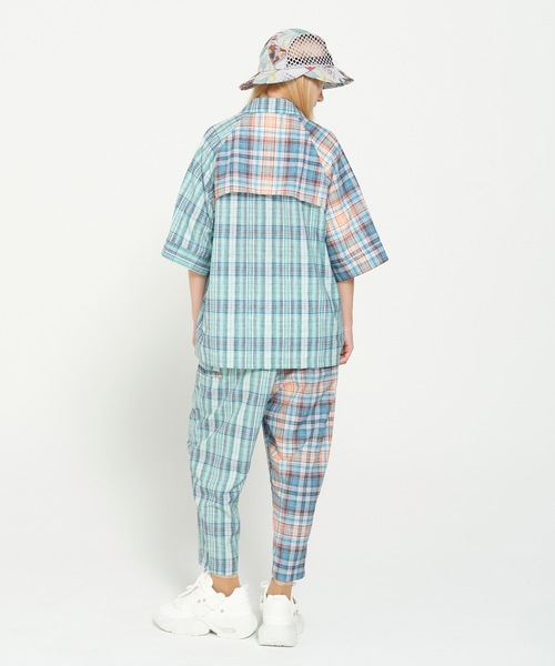 STOF(ストフ)の「PEDESTRIAN OVERSIZED SHIRT(シャツ/ブラウス・メンズ・ブラック/グリーン・S/M)」の10枚目の写真