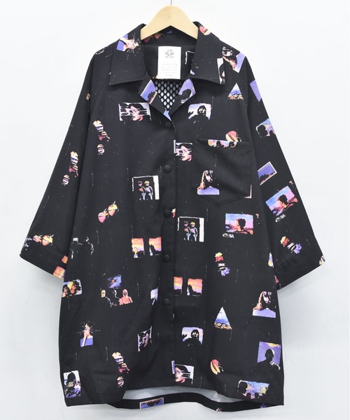 STOF(ストフ)の「PEDESTRIAN OVERSIZED SHIRT(シャツ/ブラウス・メンズ・ブラック/グリーン・S/M)」の11枚目の写真