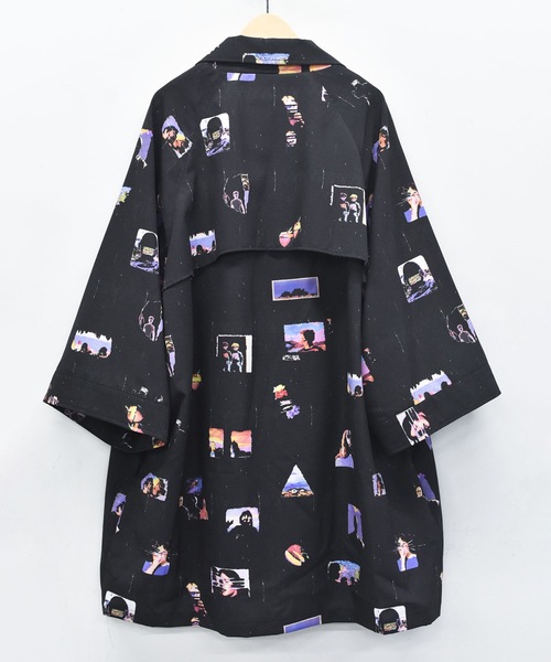 STOF(ストフ)の「PEDESTRIAN OVERSIZED SHIRT(シャツ/ブラウス・メンズ・ブラック/グリーン・S/M)」の12枚目の写真