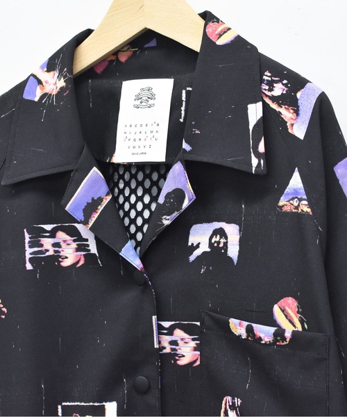 STOF(ストフ)の「PEDESTRIAN OVERSIZED SHIRT(シャツ/ブラウス・メンズ・ブラック/グリーン・S/M)」の13枚目の写真