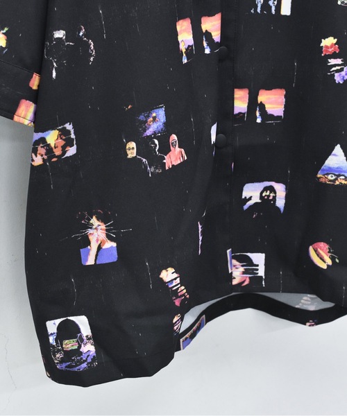 STOF(ストフ)の「PEDESTRIAN OVERSIZED SHIRT(シャツ/ブラウス・メンズ・ブラック/グリーン・S/M)」の14枚目の写真