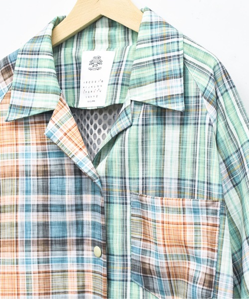 STOF(ストフ)の「PEDESTRIAN OVERSIZED SHIRT(シャツ/ブラウス・メンズ・ブラック/グリーン・S/M)」の18枚目の写真