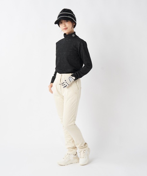 marie claire（マリ・クレール）の「【marie claire:マリ.クレール】レディースストレッチキルトパンツ　ゴルフ（その他パンツ・レディース・ブラック/オフホワイト/ワイン・X-LARGE/XX-LARGE/MEDIUM/LARGE/SMALL）」の12枚目の写真