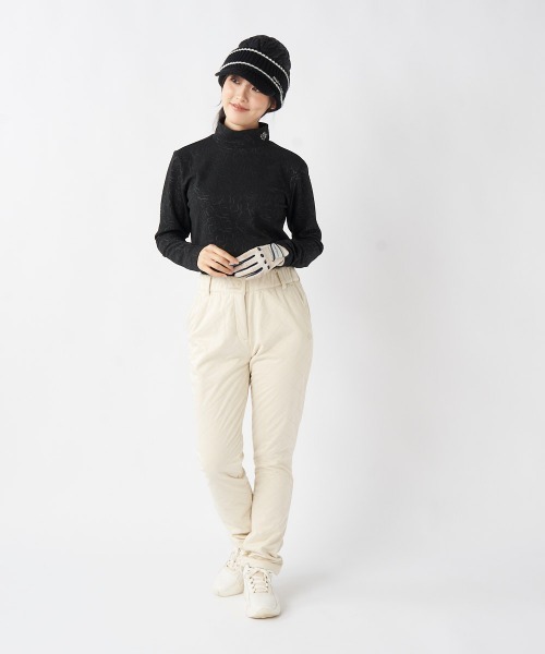 marie claire（マリ・クレール）の「【marie claire:マリ.クレール】レディースストレッチキルトパンツ　ゴルフ（その他パンツ・レディース・ブラック/オフホワイト/ワイン・X-LARGE/XX-LARGE/MEDIUM/LARGE/SMALL）」の13枚目の写真