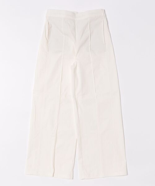 Bou Jeloud（ブージュルード）の「【38・40サイズ展開】HAKIYASE裏起毛ワイドパンツ（その他パンツ・レディース・インディゴブルー/ブラック/オフホワイト/ホワイト/ベージュ・38/40）」の2枚目の写真