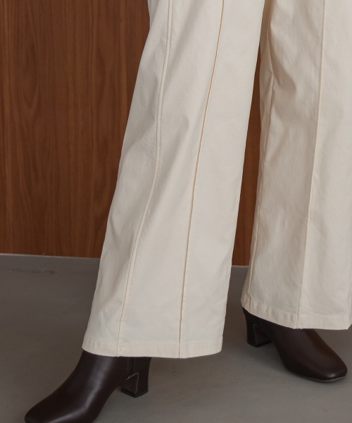 Bou Jeloud（ブージュルード）の「【38・40サイズ展開】HAKIYASE裏起毛ワイドパンツ（その他パンツ・レディース・インディゴブルー/ブラック/オフホワイト/ホワイト/ベージュ・38/40）」の12枚目の写真