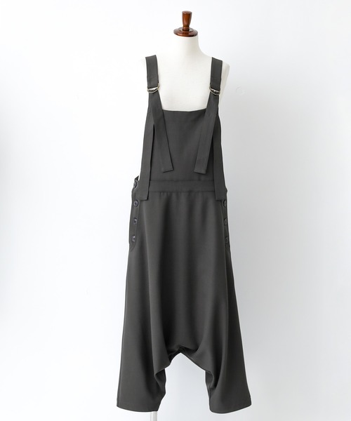 n'OrLABEL（ノアールレーベル）の「『サルエルサロペット』（サロペット/オーバーオール・レディース・チャコール/ブラック・1/2）」の19枚目の写真