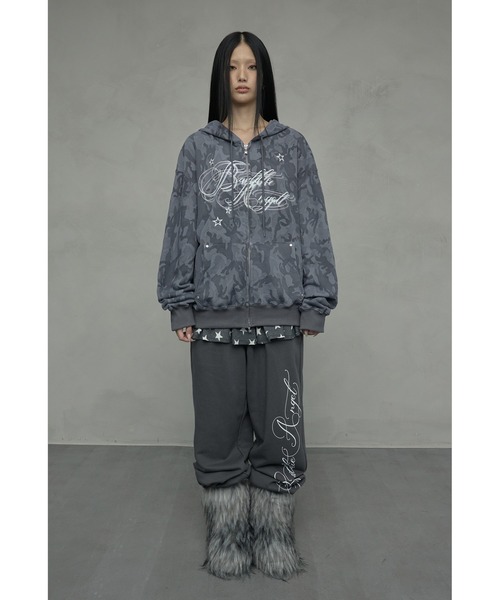 A'GEM/9 × .kom 『NIIER NOR/ニアノア』 BA CAMOUFLAGE HOOD ZIP-UP