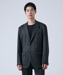 B.C STOCK（ベーセーストック）の「ダブルフェイスジャージージャケット（テーラードジャケット）」