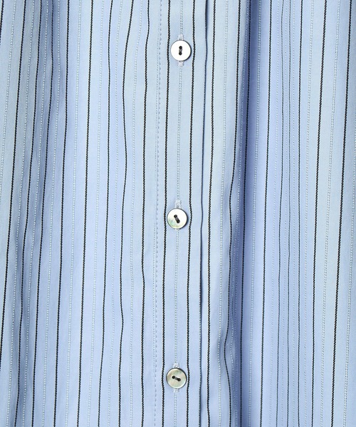 ROSE BUD(ローズバッド)の「FRILL DRESS(ワンピース・レディース・ブルー/オフホワイト・ONE SIZE)」の21枚目の写真