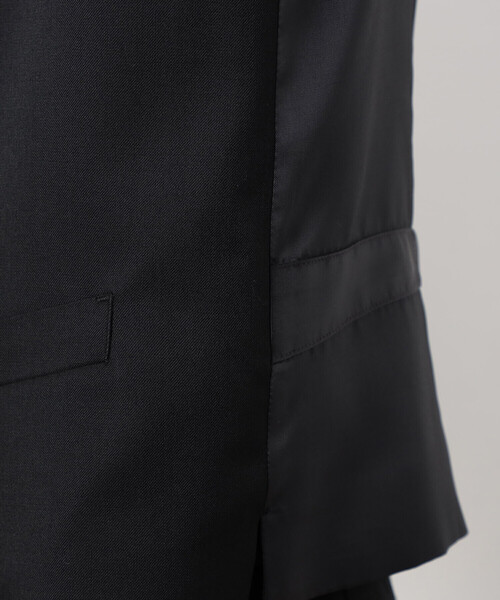 COMME CA ISM(コムサイズム)の「【セットアップ対応】ポリエステル ウール ギャバ ベスト(スーツベスト・メンズ・ネイビー/ブラック・MEDIUM/SMALL/X-LARGE/LARGE)」の22枚目の写真