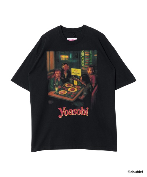 YOASOBI x DOUBLET Tシャツ ZOZOフェス　ファミレス NIGHT OUT T-SHIRT FAMIRESU（Tシャツ/カットソー）｜YOASOBI