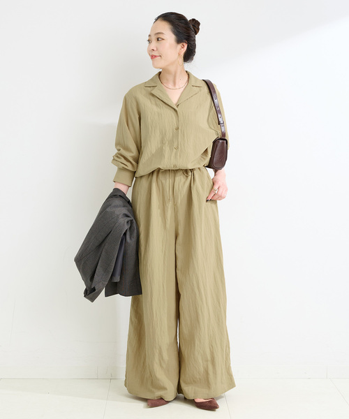 B.C STOCK ジャンプスーツ セール】【WEB限定】手洗い可 / ジャンプスーツLS（つなぎ