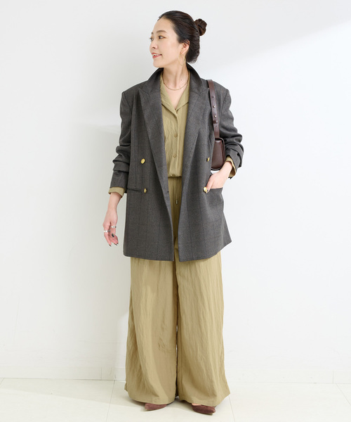 WEB限定】手洗い可 / ジャンプスーツLS（つなぎ/オールインワン）｜B.C