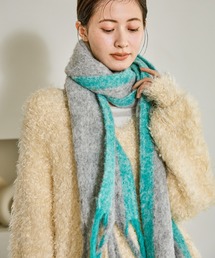 セール】スーリーアルパカニットマフラー（マフラー）｜anuans（ア