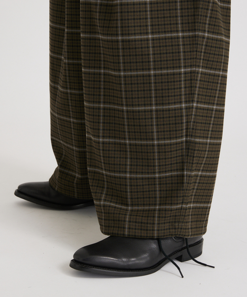 JOURNAL STANDARD J.S HOMESTEAD（ジャーナルスタンダードホームステッド）の「J.S.Homestead / エコ ドライ TR エア クルー パンツ（スラックス・メンズ・ライトグリーン/ブラック/カーキ/グレー・MEDIUM/LARGE）」の12枚目の写真