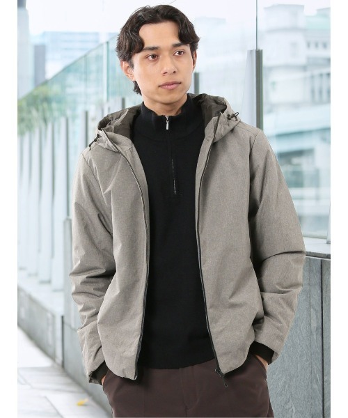 セール】【ALL WEATHER TEX】m.f.エディトリアル メンズ フーデット