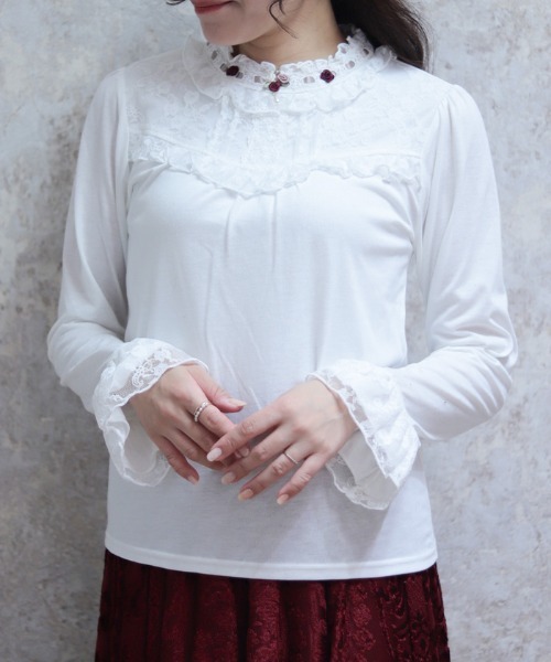 セール】HOT femme(ホットファム)ローズインナー（Tシャツ/カットソー